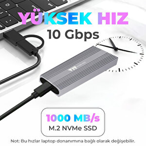 Vit 2tb Taşinabi̇li̇r Di̇sk | Usb 3.1 Gen 2 | Metal Kasa V002tb