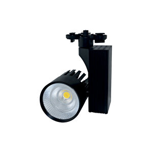 Hl-3306s 40 Watt Siyah Kasa Cob Led Ray Spot Lamba Led Işık Beyaz