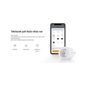 Imou Ce1p Yeni Nesil Akıllı Yönetilebilir Kablosuz Wi-fi Priz Maksimum Yük 2500w 10a