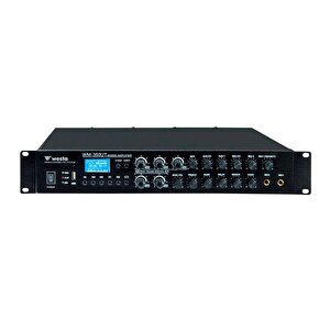 Westa Wm-350ut Usb Bluetooth 350w 6 Zone Mixser Amfi Mikrofon Ve Aux Girişli Amfi