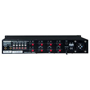 Westa Wm-350ut Usb Bluetooth 350w 6 Zone Mixser Amfi Mikrofon Ve Aux Girişli Amfi