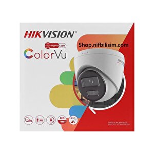 Ds-2cd1347g2h-liuf 4mp 2.8mm Sabit Lens Colorvu H.265+ Dahili Mikrofon Ir Bullet Ip Kamera