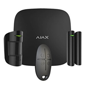 Ajax Hubkit Kablosuz Alarm Seti / Starterkithub Siyah