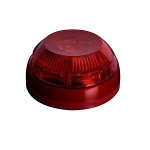 Teknim Tfs-3192r Konvansiyonel Flaşörlü Alarm Sireni Kırmızı