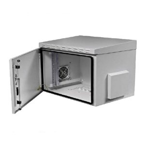 Ulusal 12u 600x600 Outdoor Kabinet (çift Cidarlı ) Yer Bazası Dahil