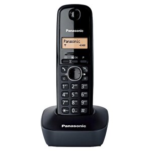 Kx-tg1611trh Lcd Ekranlı Dect Telefon Siyah