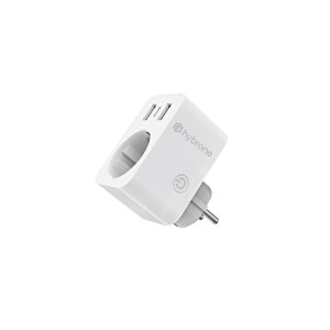 Hybrone Hy-pw2031-pu Kablosuz 2.4ghz Usb'li Tekli Akıllı Priz Wifi ​​​​​​​i̇le Uzaktan Kontrol 16a