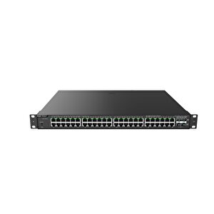 Reyee Rg-nbs3100-48gt4sfp-p 48 Port Gigabit 4x1 Gb Sfp Uplink 370w Yönetilebilir Rackmount Poe Switch