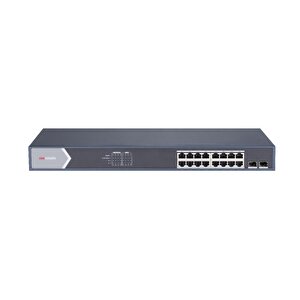 Hikvision Ds-3e0518p-e/m 16 Port 2 Port Sfp Uplink Rackmount Poe Switch
