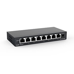 Reyee Rg-es108d 8 Port 10/100 Fast Ethernet Tak Çalıştır Switch Metal Kasa