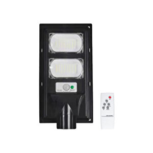 Hl-5151 100 Watt Kumandalı Güneş Enerjili Solar Sokak Armatürü – Beyaz Işık