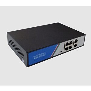 S4m2 4 Port Poe + 2 Port Uplink Poe Switch
