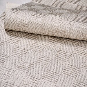 Epsilon Vizon Dama Leke Tutmaz Sisal Halı Ep007 - 200x290 200x290 cm