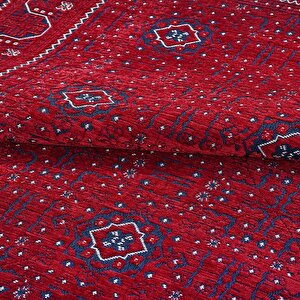 Sahra Bordo Etnik Desen Halı Sn04 - 100x200 100x200 cm