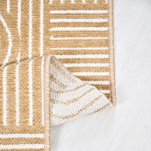 Rana Sarı Yıkakanabilir Kaymaz Kilim 6113 - 100x200
