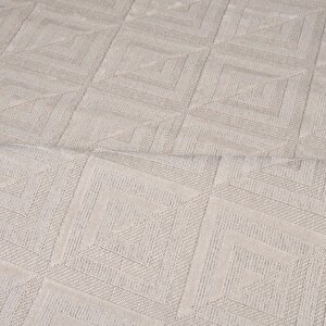 Zara Bej Geometrik Halı Zt05 - 160x230 160x230 cm