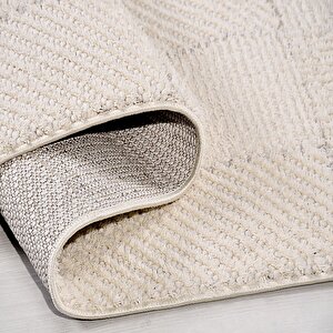 Chester Ekru Bukle Halı Cd02k - 100x200