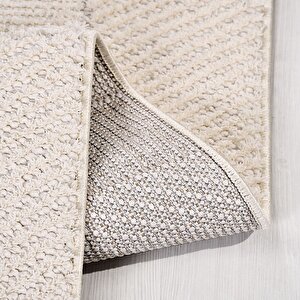 Chester Ekru Bukle Halı Cd02k - 100x200