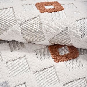 Peri Beyaz Sisal Dokuma Kolay Temizlenebilir Halı Pl02 - 120x180 120x180 cm