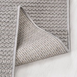 Gri Bukle Kolay Temizlenebilir Halı 68975097 - 80x300