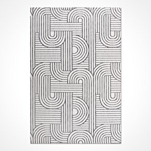 Epsilon Gri Leke Tutmaz Sisal Halı Ep003 - 160x230 160x230 cm