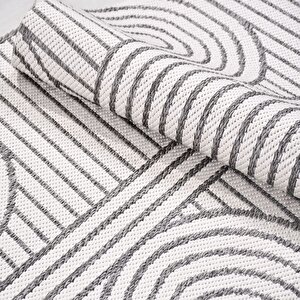 Epsilon Gri Leke Tutmaz Sisal Halı Ep003 - 160x230 160x230 cm