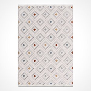 Peri Beyaz Sisal Dokuma Kolay Temizlenebilir Halı Pl06 - 200x290