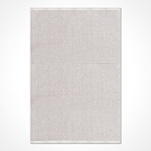 Ecole Beyaz Bukle Halı Ec001 - 80x150 80x150 cm