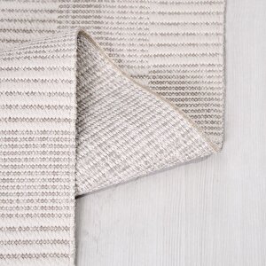 Epsilon Bej Dama Leke Tutmaz Sisal Halı Ep008 - 100x200