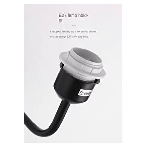 Modern Aplik Duvar Aplik Umbrella Flower Abajur E-27 Duy Elektrik İle Çalışır