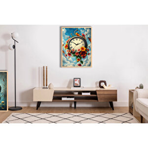 50*70 Çerçeveli Duvar Saati̇