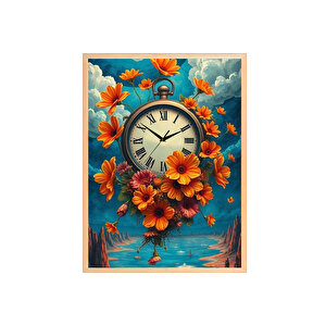 50*70 Çerçeveli Duvar Saati̇