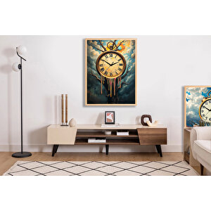50*70 Çerçeveli Duvar Saati̇