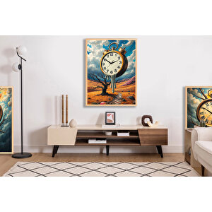 50*70 Çerçeveli Duvar Saati̇