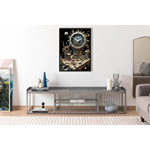 50*70 Çerçeveli Duvar Saati̇