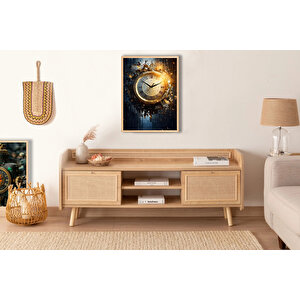 50*70 Çerçeveli Duvar Saati̇