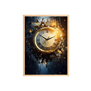 50*70 Çerçeveli Duvar Saati̇
