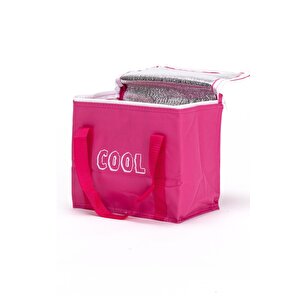 Soğutucu Çanta 25x15x23 Pembe
