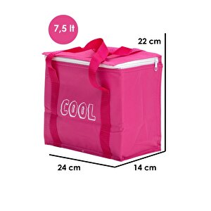 Soğutucu Çanta 25x15x23 Pembe