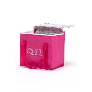 Ecrou Soğutucu Çanta 25x15x23 Pembe