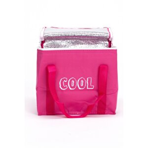 Ecrou Soğutucu Çanta 25x15x23 Pembe
