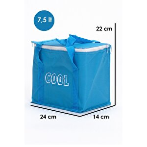 Soğutucu Çanta 25x15x23 Mavi