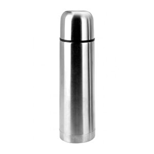 Bardaklı Old School Termos 750 Ml Gümüş