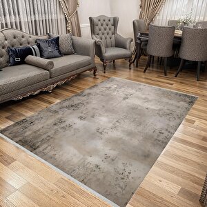 Halı – Kahverengi; Krem – Eskitilmiş Görünümlü Tasarım, Makinede Yıkanabilir, Kolay Temizlenebilir, Toz Ve Tüy Tutmaz, Kaymaz, Evcil Hayvan Dostu