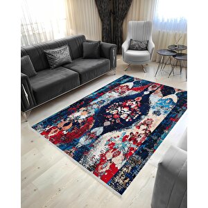 Salon Halısı, Makinede Yıkanabilir, Kolay Temizlenebilir, Toz Ve Tüy Tutmaz, Kaymaz, Evcil Hayvan Dostu