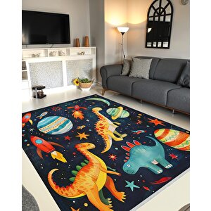 Pamuk Dokuma Taban Halı – Makinede Yıkanabilir, Kolay Temizlenebilir, Toz Ve Tüy Tutmaz, Kaymaz, Evcil Hayvan Dostu 180x200 cm