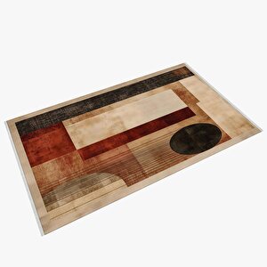 Salon Halısı, Makinede Yıkanabilir, Kolay Temizlenebilir, Toz Ve Tüy Tutmaz, Kaymaz, Evcil Hayvan Dostu