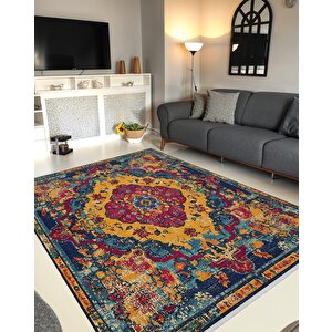 Salon Halısı, Makinede Yıkanabilir, Kolay Temizlenebilir, Toz Ve Tüy Tutmaz, Kaymaz, Evcil Hayvan Dostu