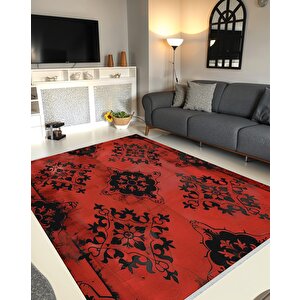 Salon Halısı, Makinede Yıkanabilir, Kolay Temizlenebilir, Toz Ve Tüy Tutmaz, Kaymaz, Evcil Hayvan Dostu 200x350 cm