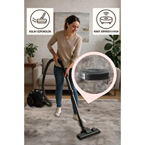 Mutfak Halısı – Gri; Siyah – Eskitilmiş Görünümlü Desen, Makinede Yıkanabilir, Kolay Temizlenebilir, Toz Ve Tüy Tutmaz, Kaymaz, Evcil Hayvan Dostu